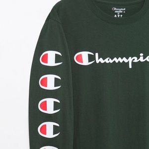 champion long sleeve shirt